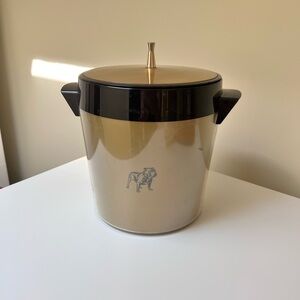 Mack Trucks Vintage Plastic Ice Bucket with Bulldog Design